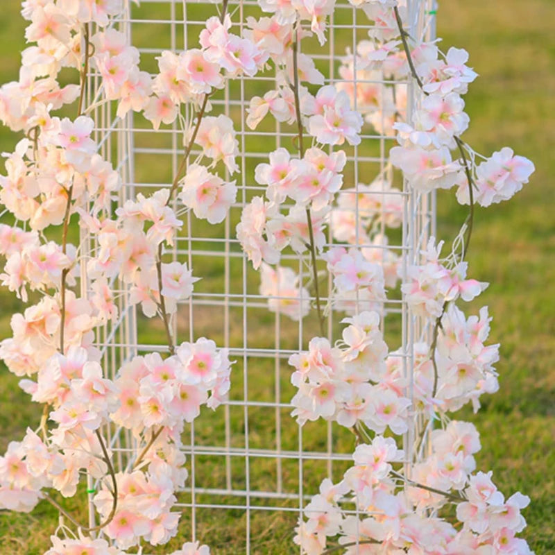 180cm Artificial Sakura Silk Flower Vine | Wedding & Home Decor Artificial Flower Vine Axl