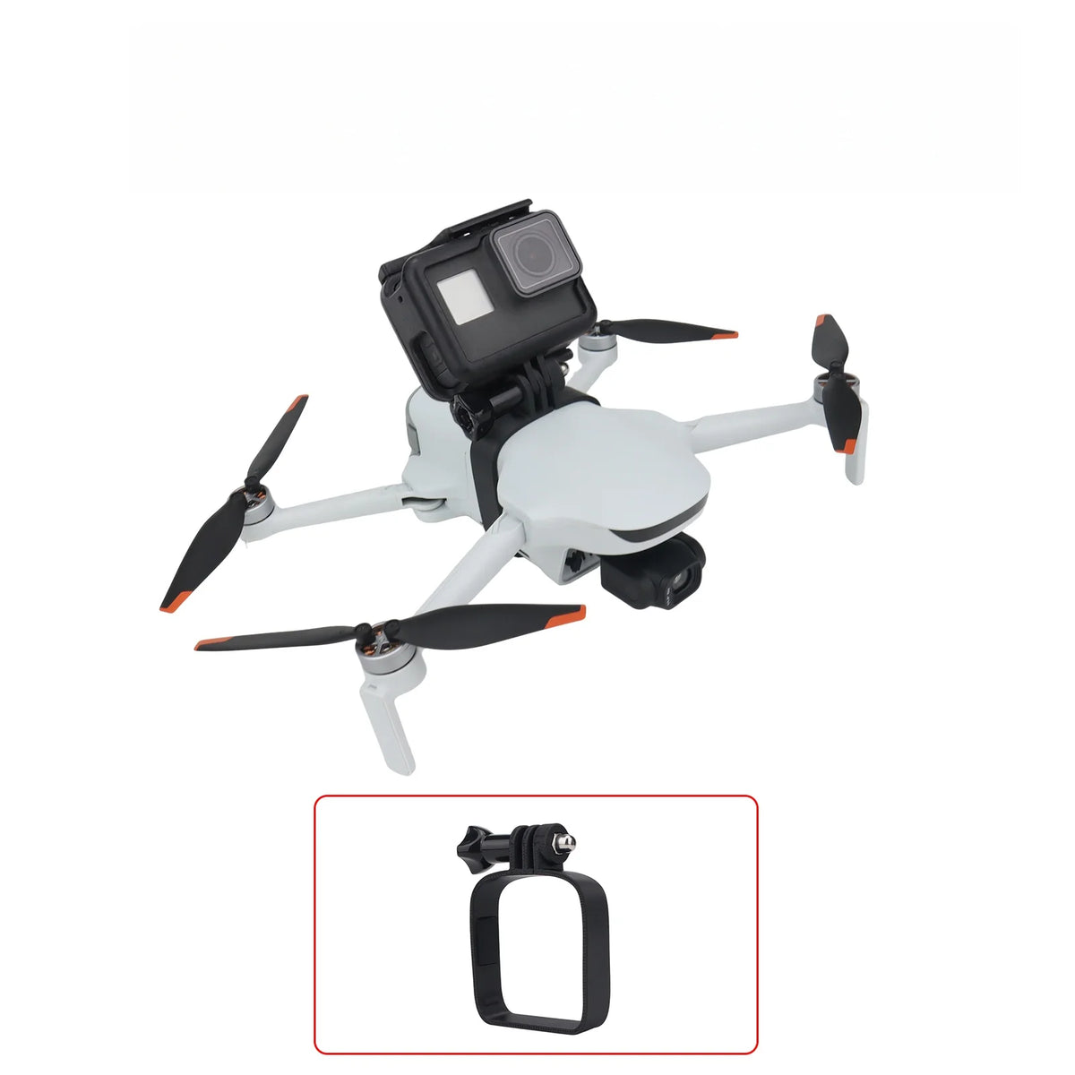 Potensic ATOM 3 Drone Top Mount for Action Camera Extension Drone Camera Mount Axl