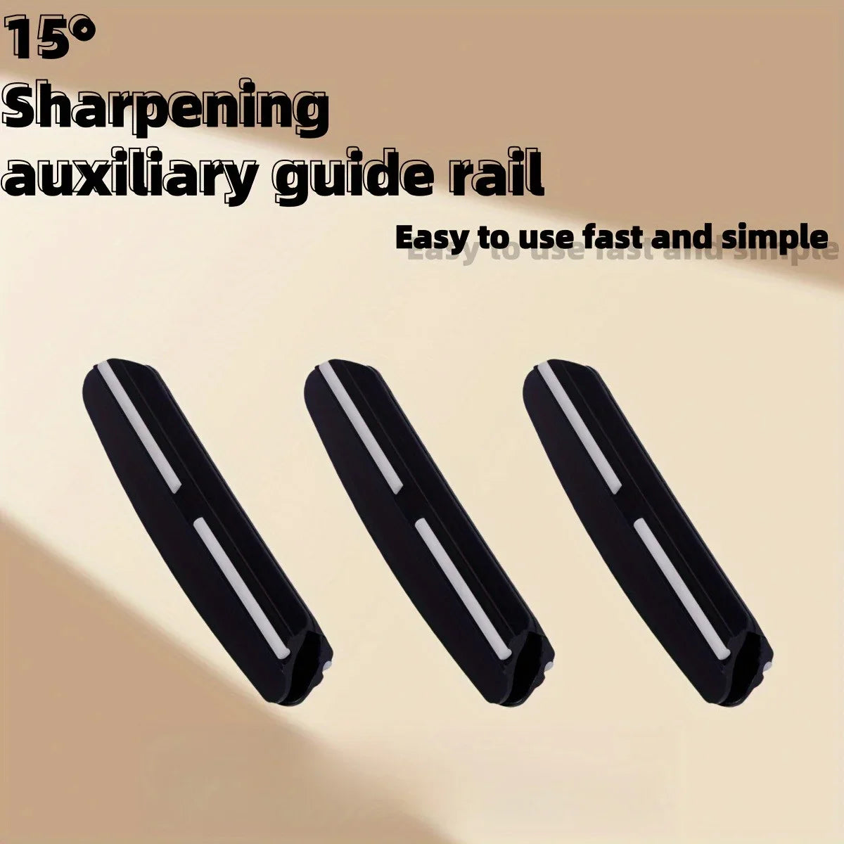 15° Knife Sharpening Angle Guide – Precise Stone Tool Knife Sharpening Guide Axl