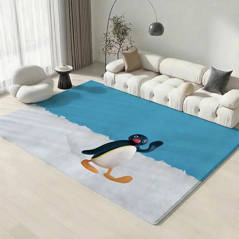 Soft Flannel Non-Slip Floor Rug – Plush Indoor Mat, 6 Sizes Indoor Floor Rug Axl