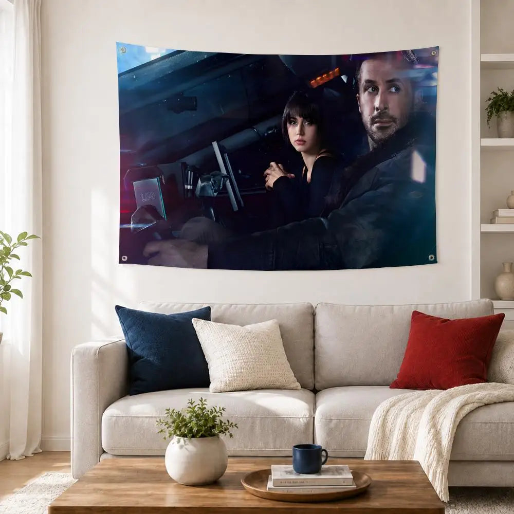 Ryan Gosling Fan Flag – Wall Art Banner for Home & Events Decorative Fan Flag Axl