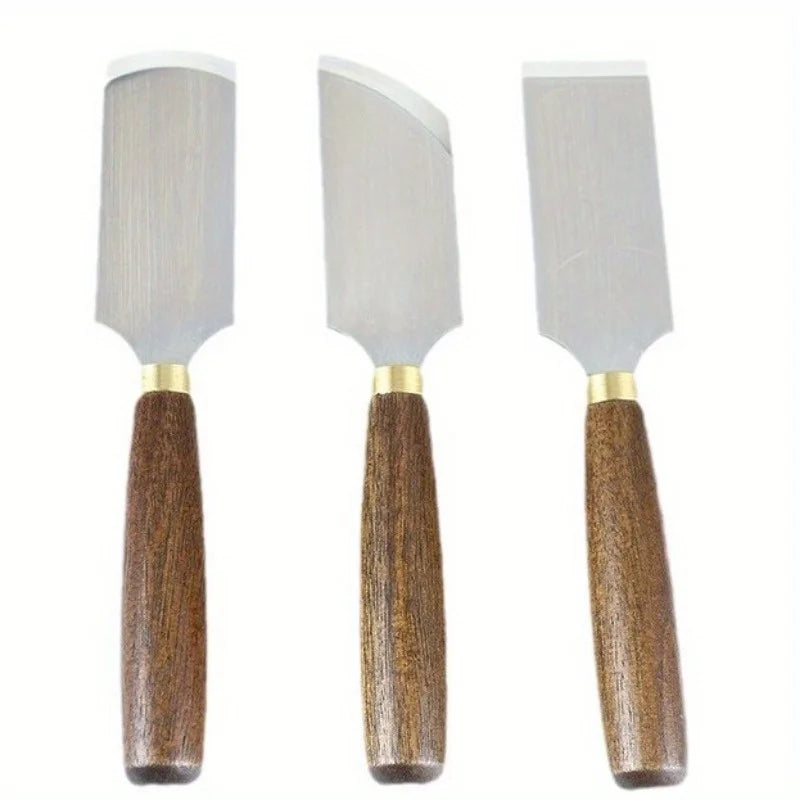 Sandalwood Leather Cutting Knife – D2 Steel DIY Leathercraft Tool Leather Craft Knife Axl