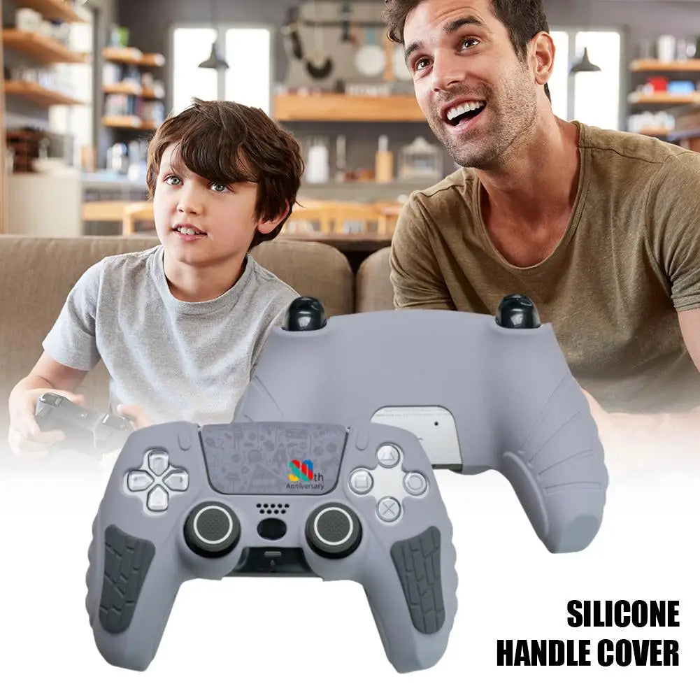 PS5 Controller Silicone Cover – Non-Slip Grip & Thumb Stick Caps Controller Silicone Cover Axl