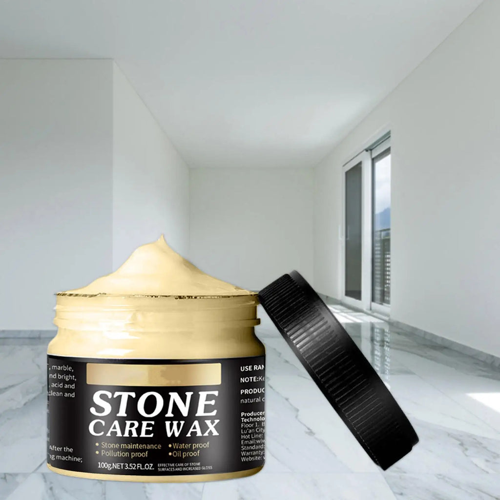 Stone Polishing Wax 100g – Marble, Granite & Tile Care Stone Polishing Wax Axl