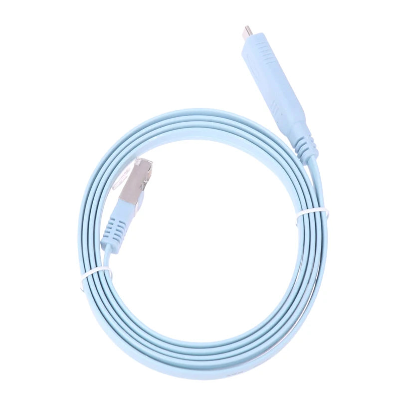 USB-C to RJ45 Console Cable 1.5m | RS232 Serial Adapter Console Cable Adapter Axl