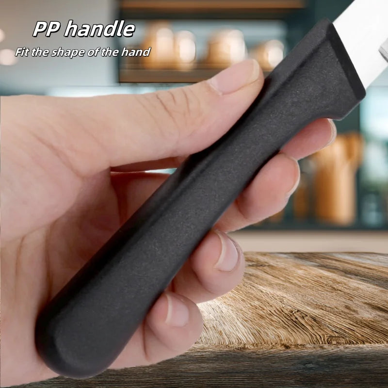 Stainless Steel Steak Knife – Dishwasher Safe Plastic Handle Steak Knife Axl
