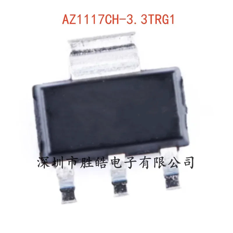 AZ1117CH-3.3TRG1 LDO Voltage Regulator SOT-223 – 10 Pack LDO Voltage Regulator IC Axl Default Title