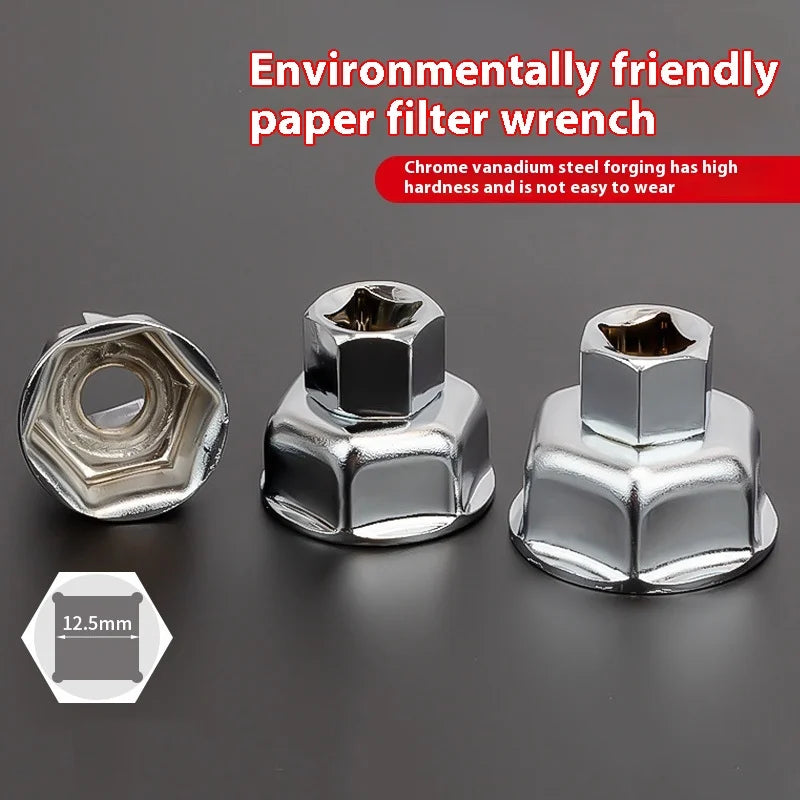 27/32/36mm Oil Filter Socket Wrench Remover Tool for Cars Oil Filter Wrench Axl