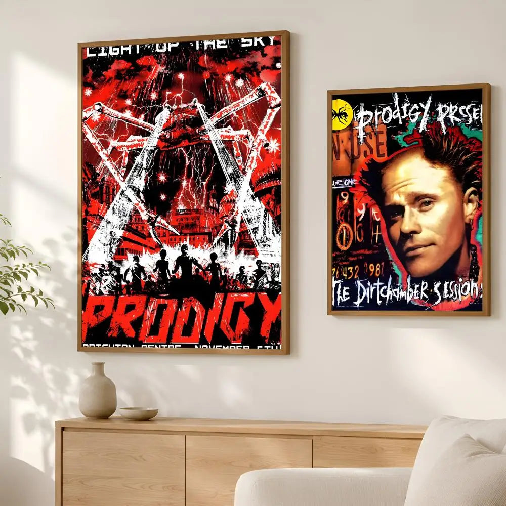 The Prodigy HD PVC Wall Poster – Self-Stick Home Decor Wall Art Poster Axl