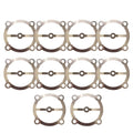 10-Pack Aluminum Valve Plate Gaskets for Air Compressors Compressor Gasket Washers Axl 65 Type 5 Holes China Mainland