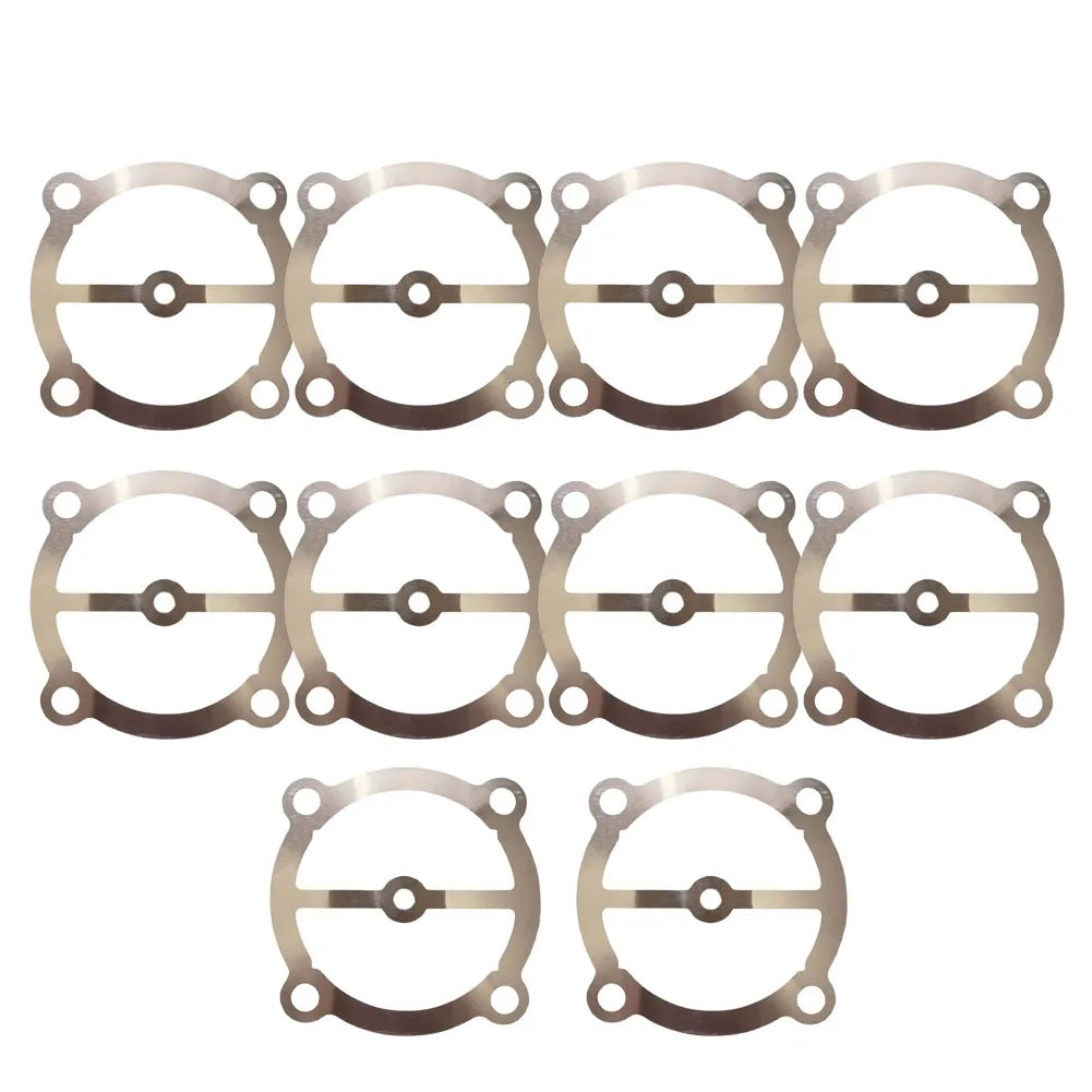 10-Pack Aluminum Valve Plate Gaskets for Air Compressors Compressor Gasket Washers Axl 65 Type 5 Holes China Mainland