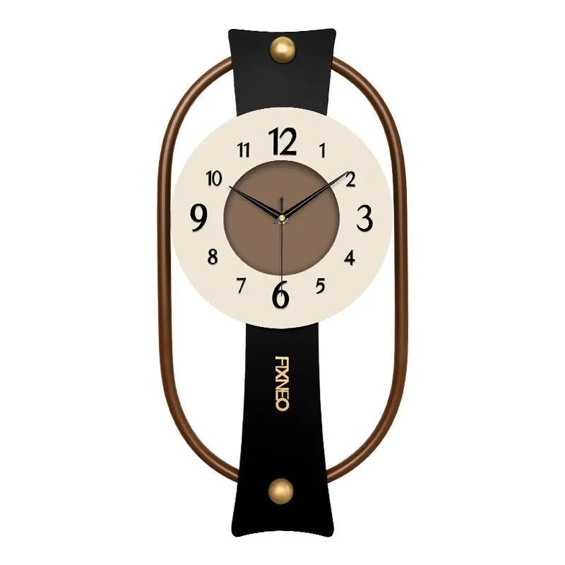 Luminous Large Wall Clock – Silent Minimalist Home Décor Wall Clock Axl