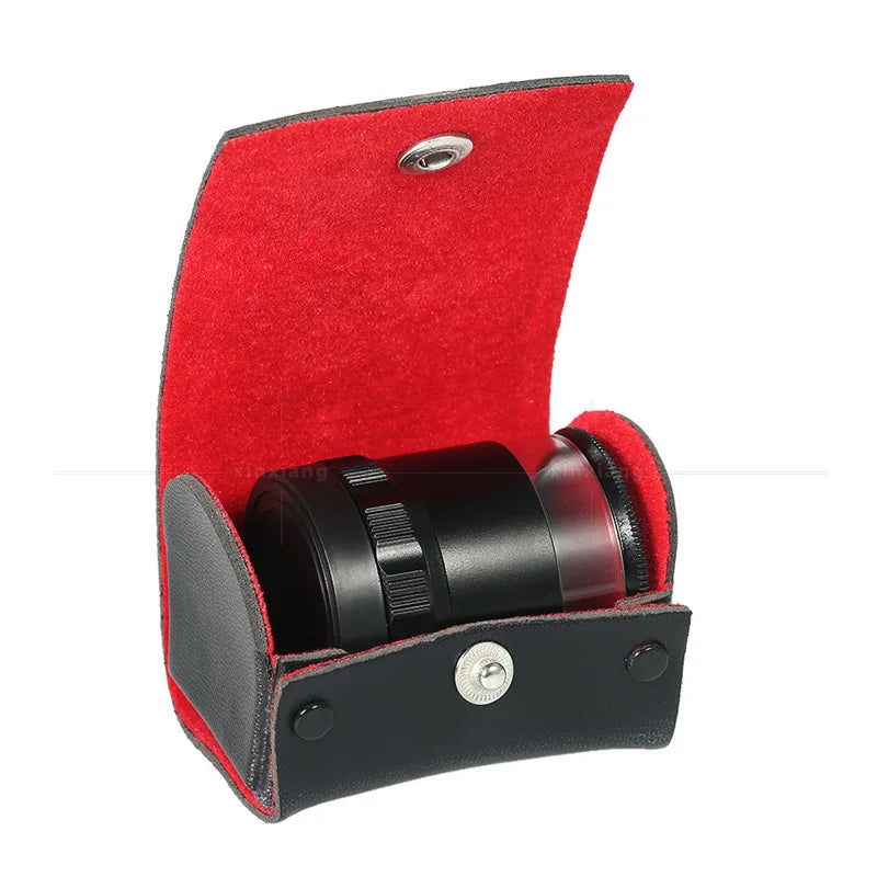 10X LED Magnifier with Scale & Optical Glass – Textile Loupe Illuminated Magnifier Loupe Axl