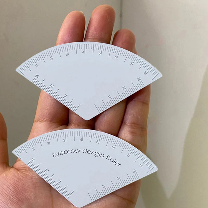 Reusable Eyebrow Mapping Ruler – Microblading Shaping Guide Eyebrow Shaping Ruler Axl