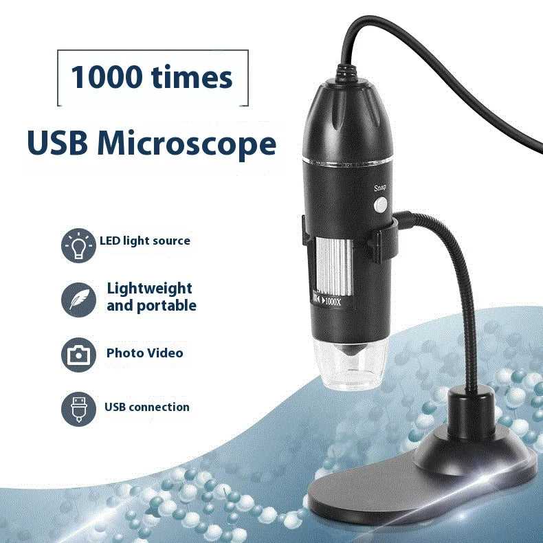 1000X Handheld Digital Microscope – Electronic Magnifying Glass Digital Microscope Axl
