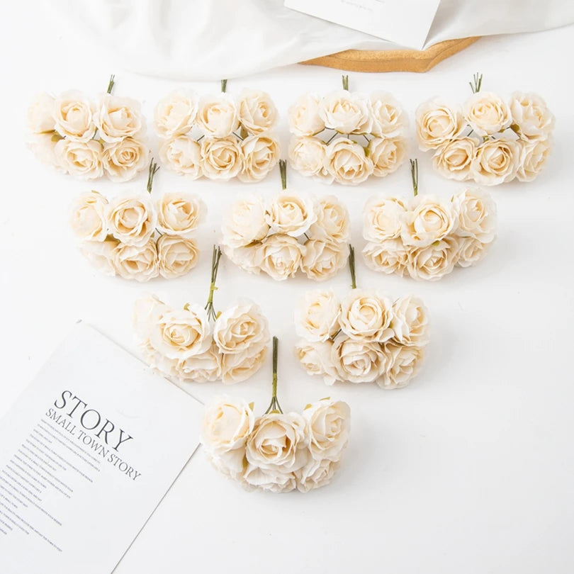 Silk Rose Artificial Flowers – Wedding, Wreath & Home Decor Artificial Silk Flowers Axl