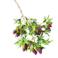 Artificial Berry Branch 3-Fork Stem – Wedding Floral Décor Artificial Floral Stem Axl Brown