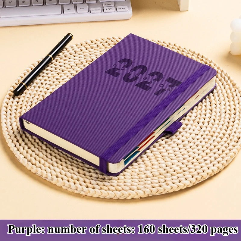 2027 Productivity Planner & Habit Tracker – 320-Page Journal Productivity Planner Journal Axl Purple-320 Pages A5