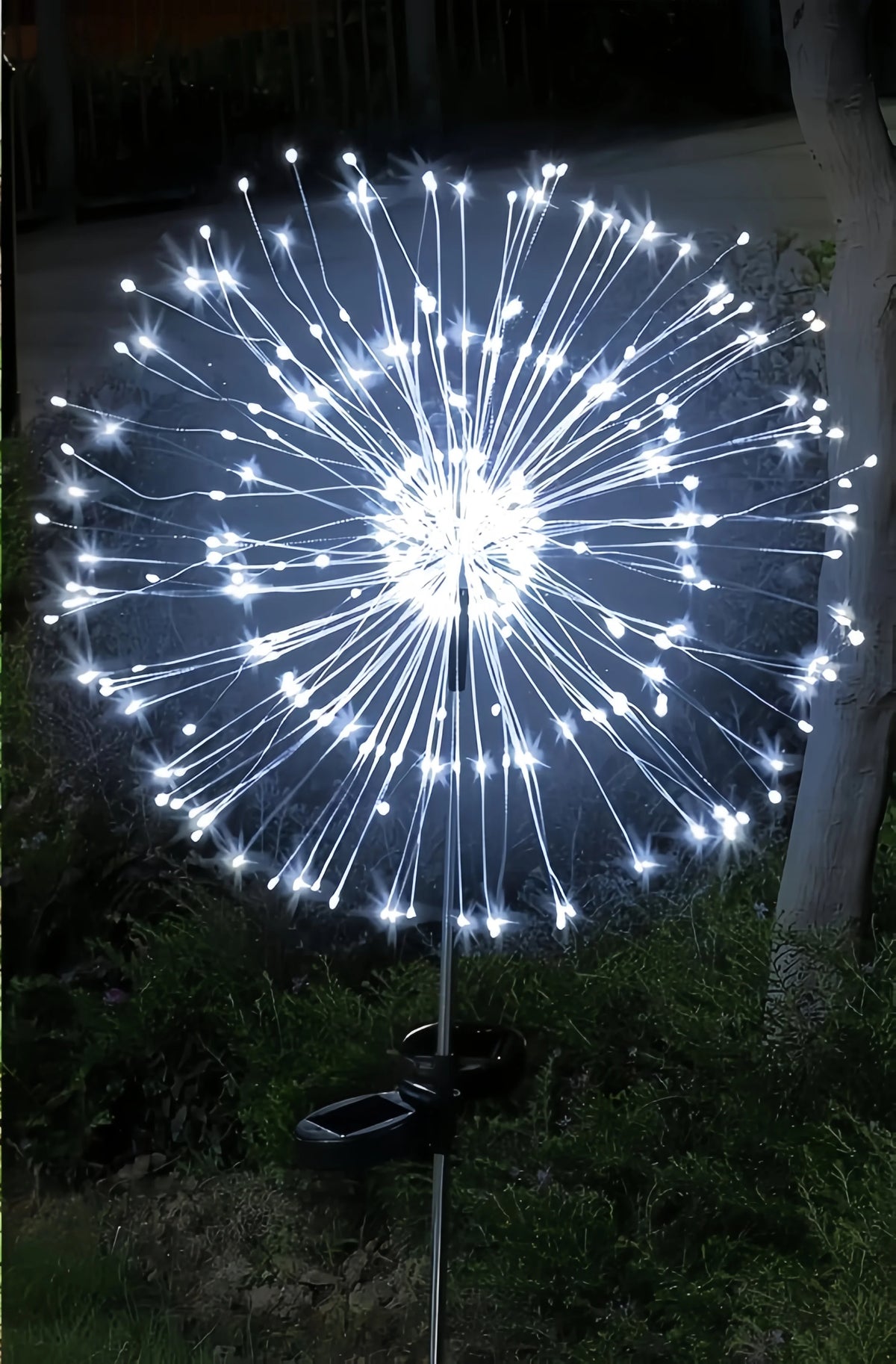 Solar Fireworks Garden Lights – 8 Modes, 120 LED, IP65 Solar Garden Lights Axl WHITE
