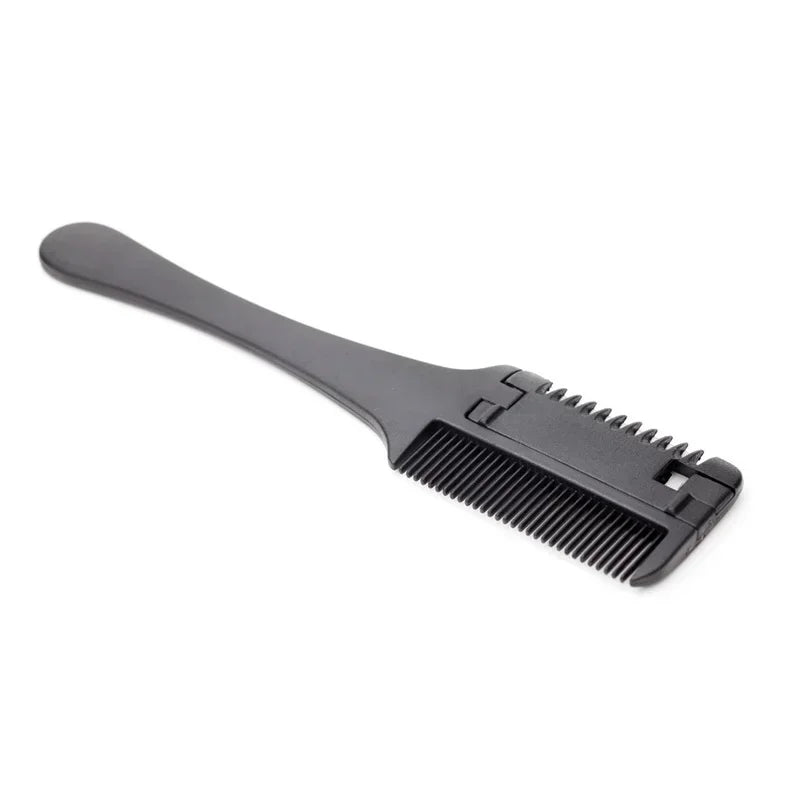 Double-Edge Hair Thinning Razor Comb – DIY Salon Tool Hair Thinning Razor Comb Axl
