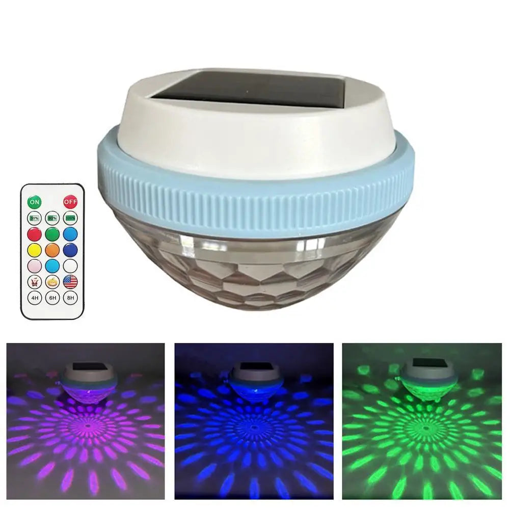 Solar Floating Pool Lights – Color Changing Flower Projection Solar Pool Light Axl 1PCS