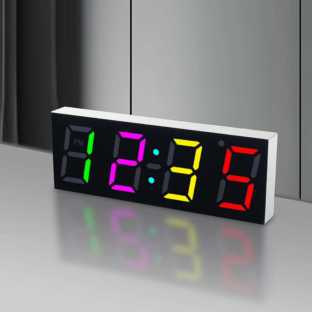 DIY LED Digital Alarm Clock Soldering Kit – Transparent Shell DIY Electronics Kit Axl