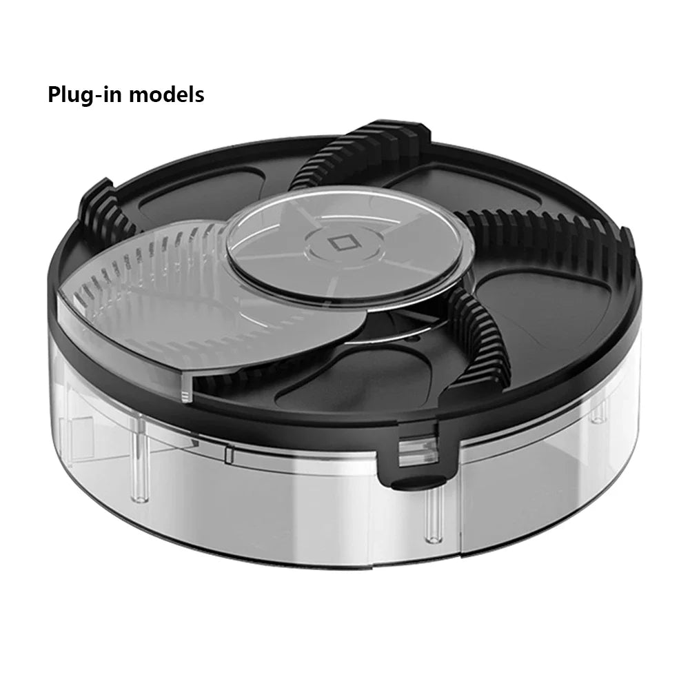 USB Rechargeable Indoor Fly Trap – Quiet Automatic Insect Catcher Indoor Fly Trap Axl black-A-1pcs