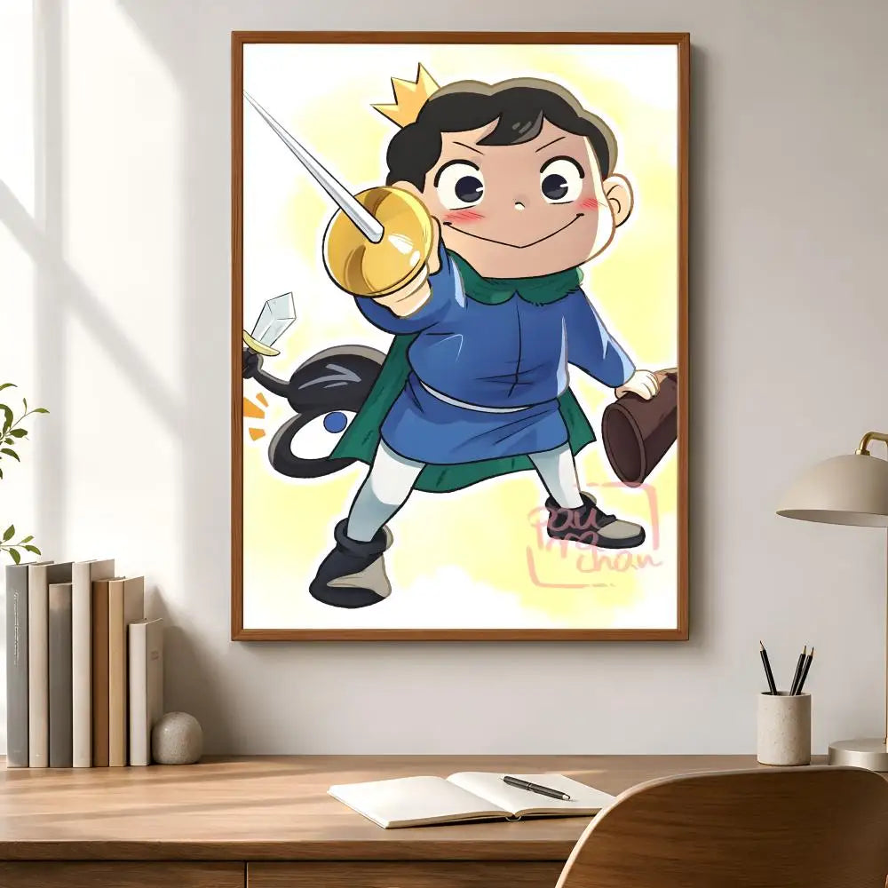 Ranking of Kings Anime Poster – Waterproof PVC Peel & Stick Art Anime Wall Poster Axl