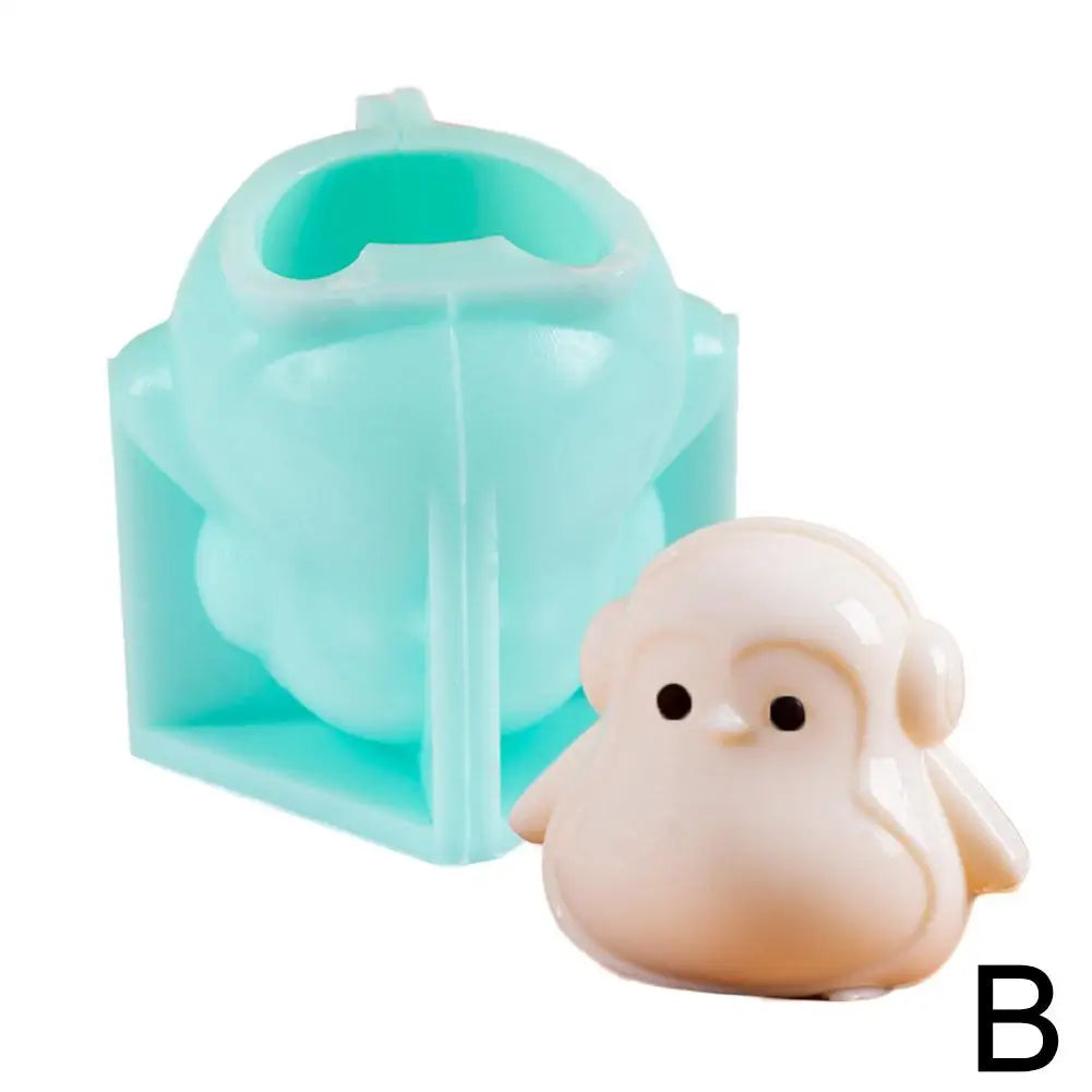 Rabbit & Penguin Silicone Mold – Jelly, Cake & Chocolate Silicone Baking Mold Axl penguins