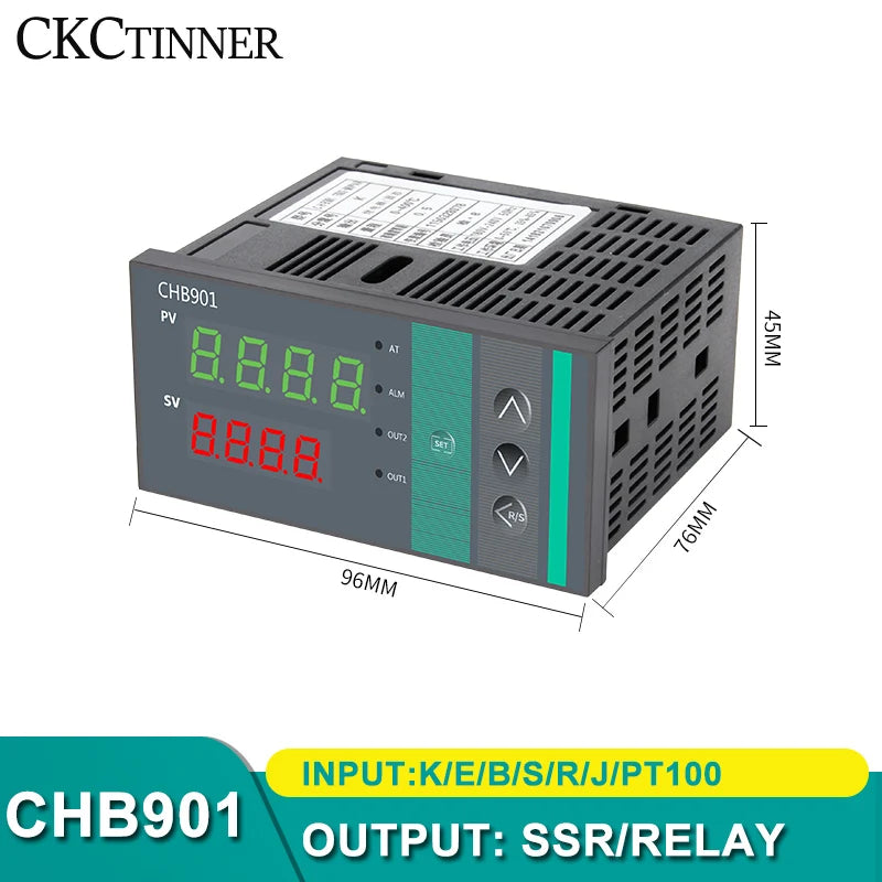 CHB402/702/902 Dual Output PID Temperature Controller 220V Temperature Controller Axl