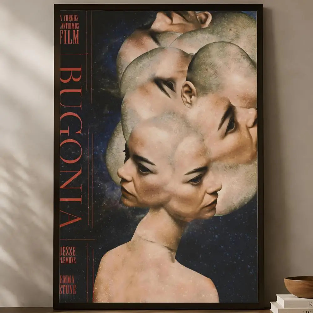 Bugonia Movie Poster Self-Stick HD PVC Waterproof Wall Art Movie Wall Poster Axl White14 50X70cmNoframe