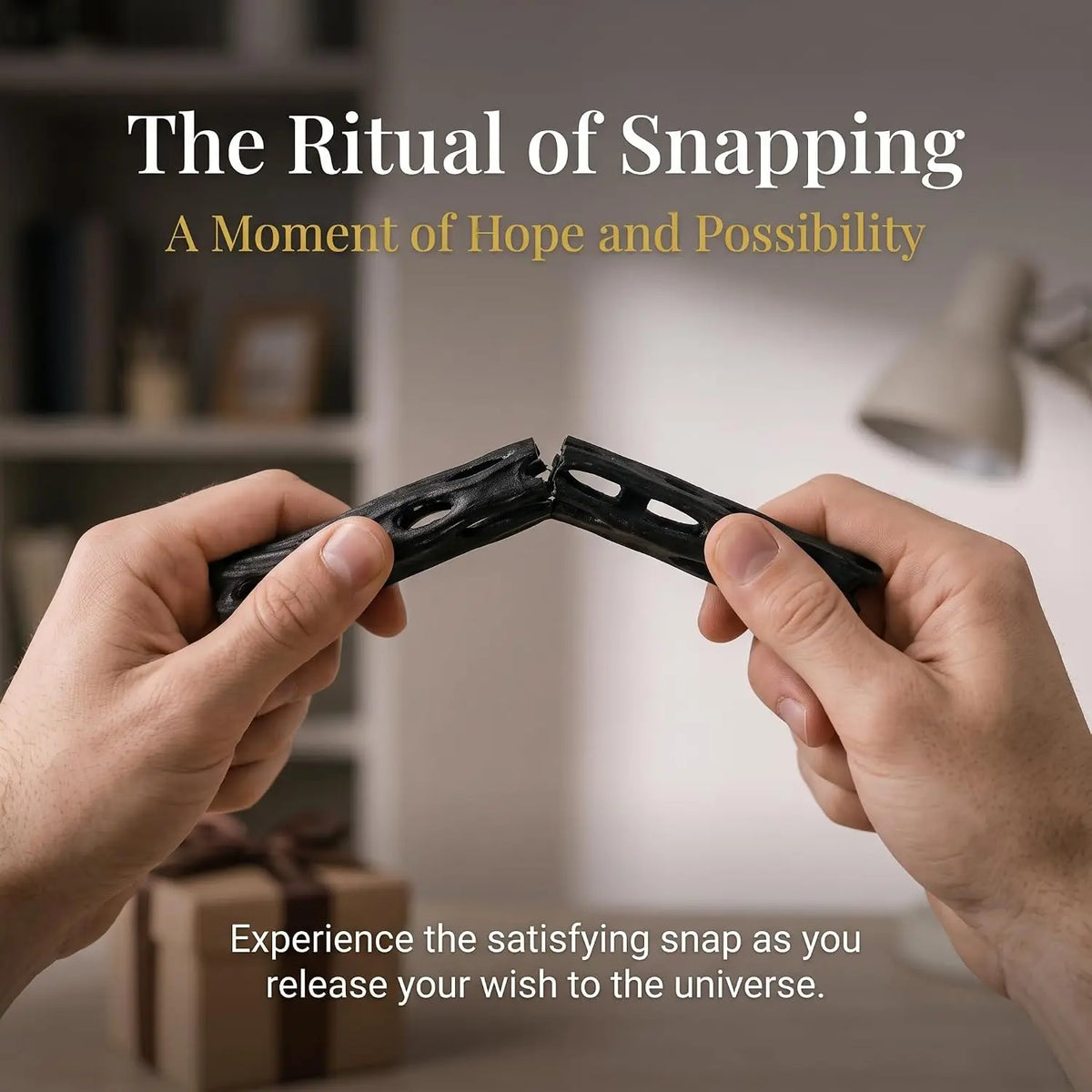 3D Printed Wishing Willow Snap Stick – Breakable Lucky Charm Novelty Lucky Charm Axl
