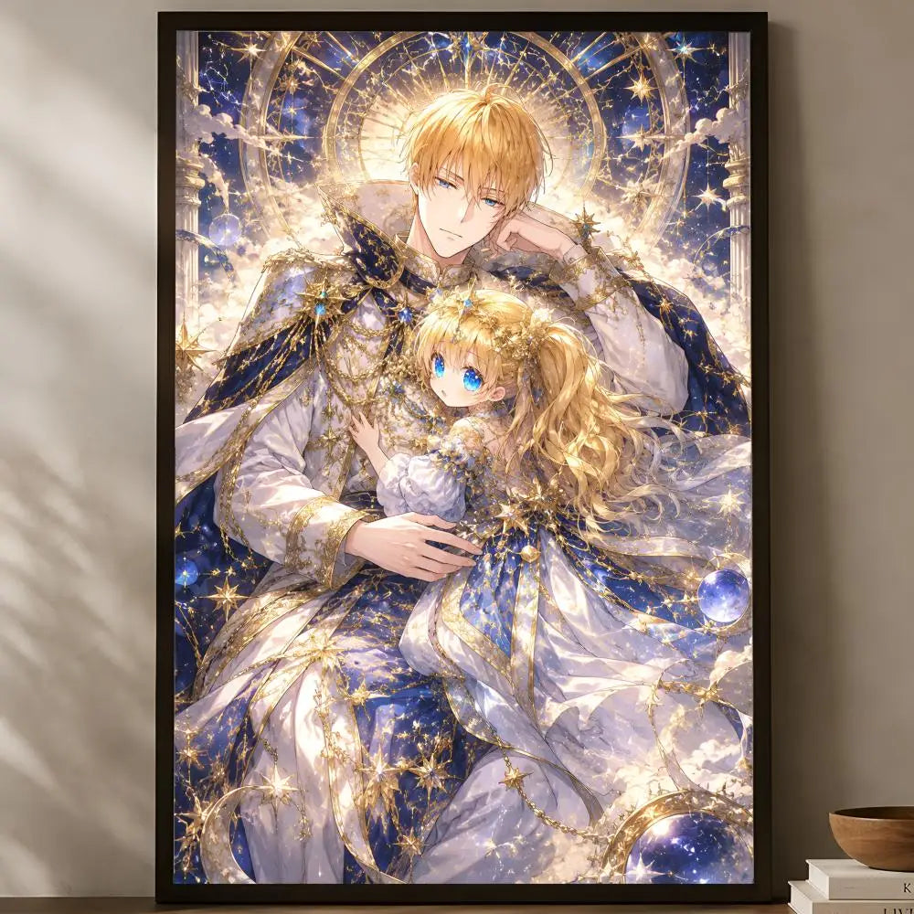 Who Made Me A Princess HD PVC Self-Stick Wall Poster Wall Art Poster Axl White19 50X70cmNoframe