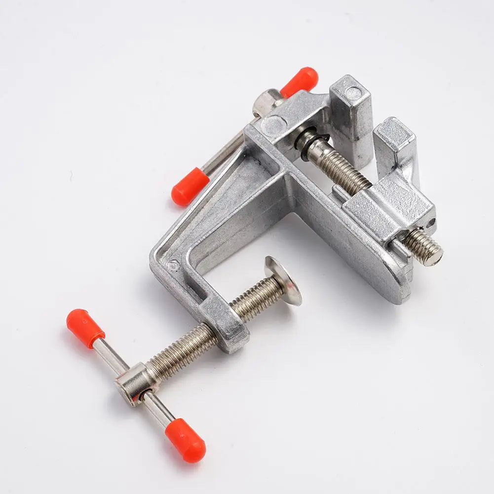 Mini Aluminum Bench Vise – Compact Table Clamp for Hobby & Craft Mini Bench Vise Axl
