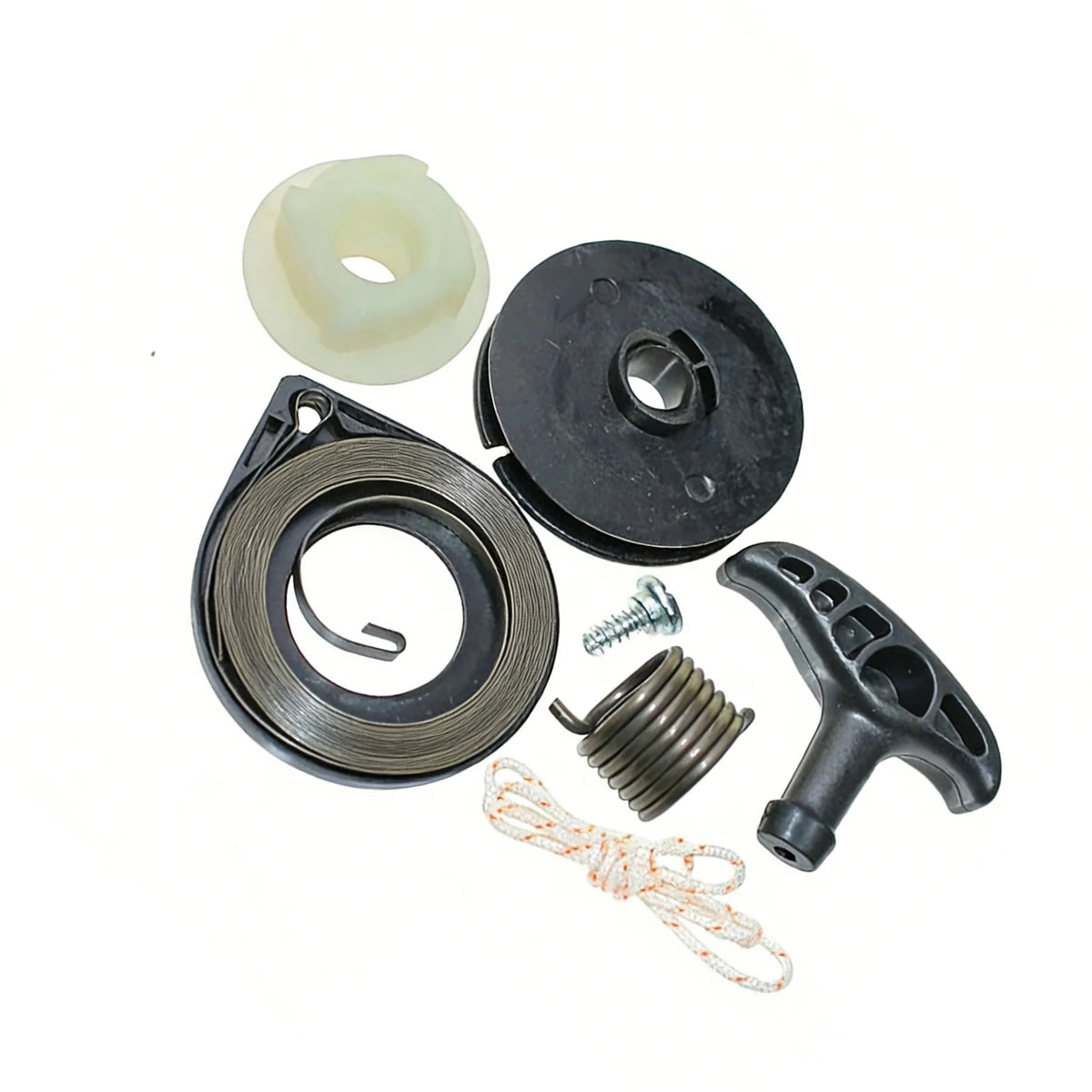 Recoil Starter Spring Assembly Kit for CS-370 CS-400 CS-420 Chainsaw Repair Kit Axl