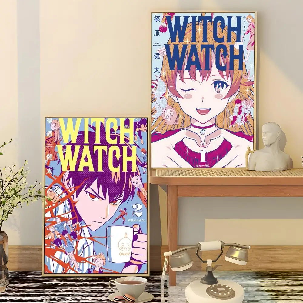 Witch Watch Poster – HD Waterproof PVC Wall Sticker Decor Wall Decal Sticker Axl