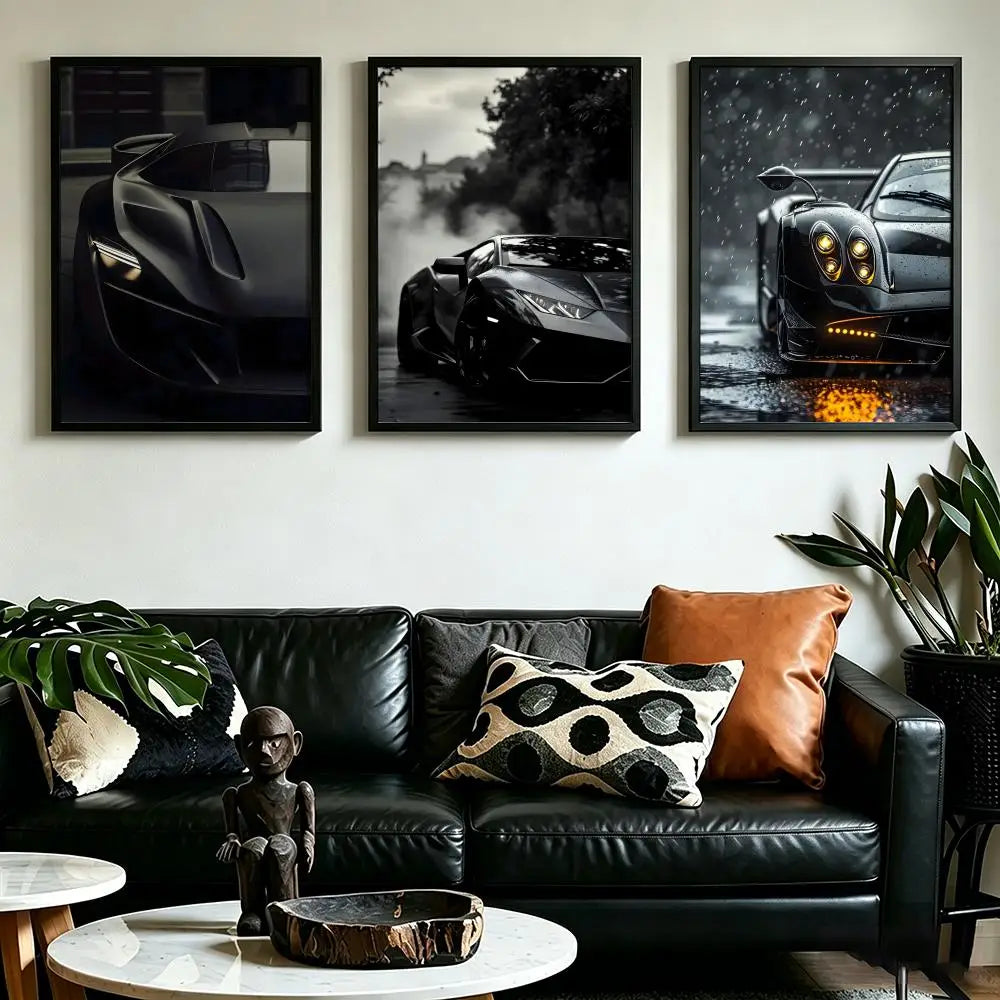 German Sports Car HD Poster – Waterproof Sticky Wall Art Wall Art Poster Axl