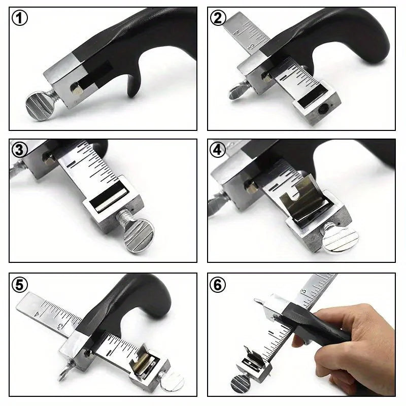Adjustable Leather Strap Belt Cutter – DIY Craft Cutting Tool Leather Craft Tool Axl