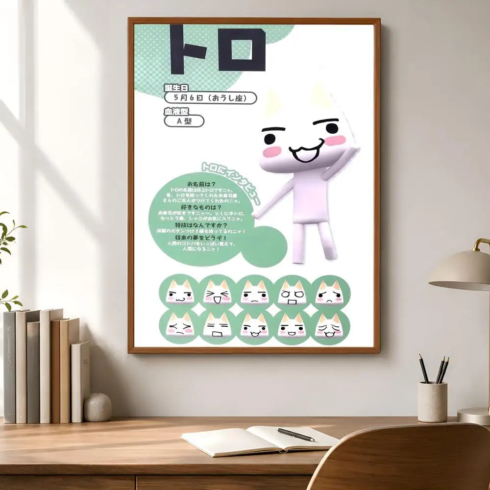 Waterproof PVC Peel-and-Stick HD Wall Poster | T-Toro Art Wall Art Poster Axl