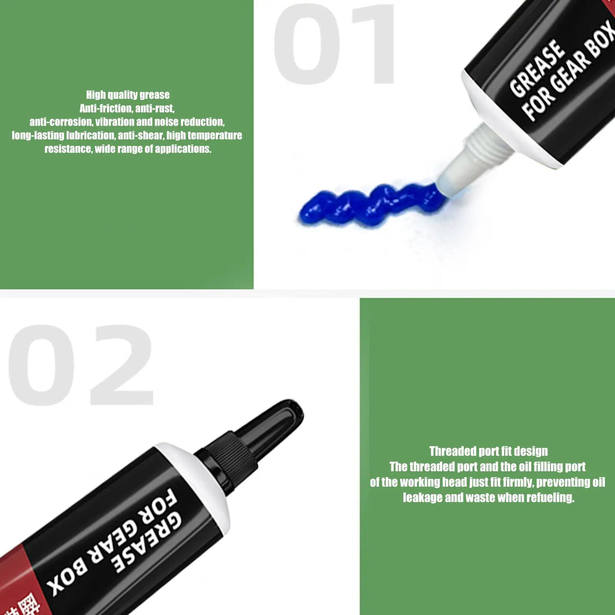Gear Lubrication Grease 5-Pack – Lawn Mowers & Trimmers Gear Lubricant Grease Axl