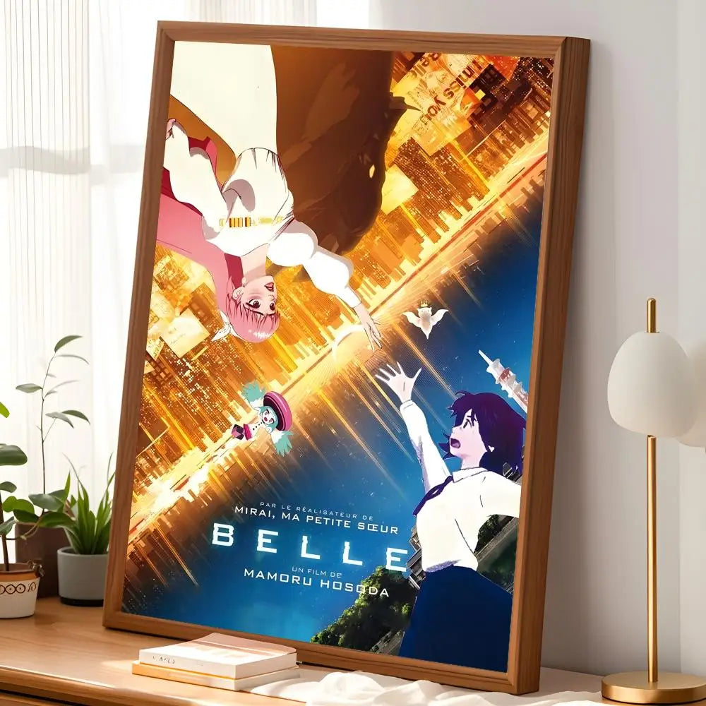 Movie B-Belle Self-Stick HD PVC Wall Art Poster | Waterproof Decor Wall Art Poster Axl