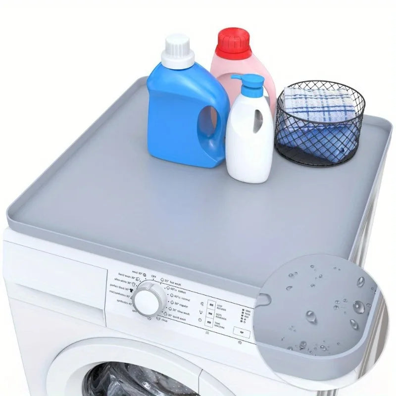 Silicone Washer & Dryer Top Protective Mat – 60×60cm Dust Cover Appliance Protective Mat Axl