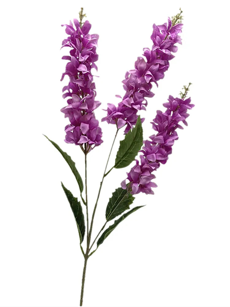 Artificial Larkspur Hyacinth Branch 85cm | Silk Wedding Flower Artificial Flower Branch Axl light purple