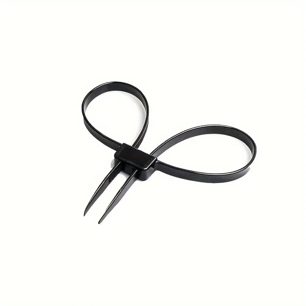 Black Nylon Zip Ties – UV Resistant Anti-Slip Cable Ties Nylon Cable Ties Axl