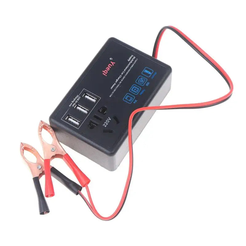 200W Car Power Inverter 12V/24V to 220V with USB Port Car Power Inverter Axl