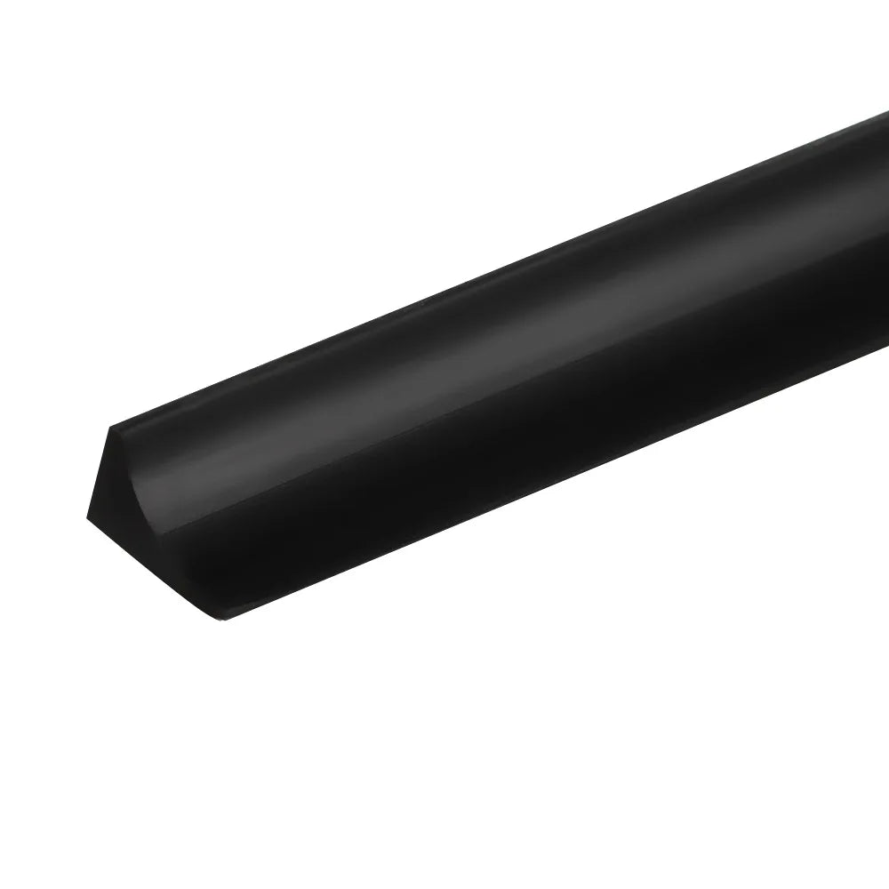 Self-Adhesive Silicone Shower Water Stopper & Barrier Strip Shower Water Barrier Axl Black 30cm