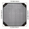 PVC Outdoor Air Conditioner Cover – Waterproof & Breathable AC Unit Cover Axl S 66x66CM