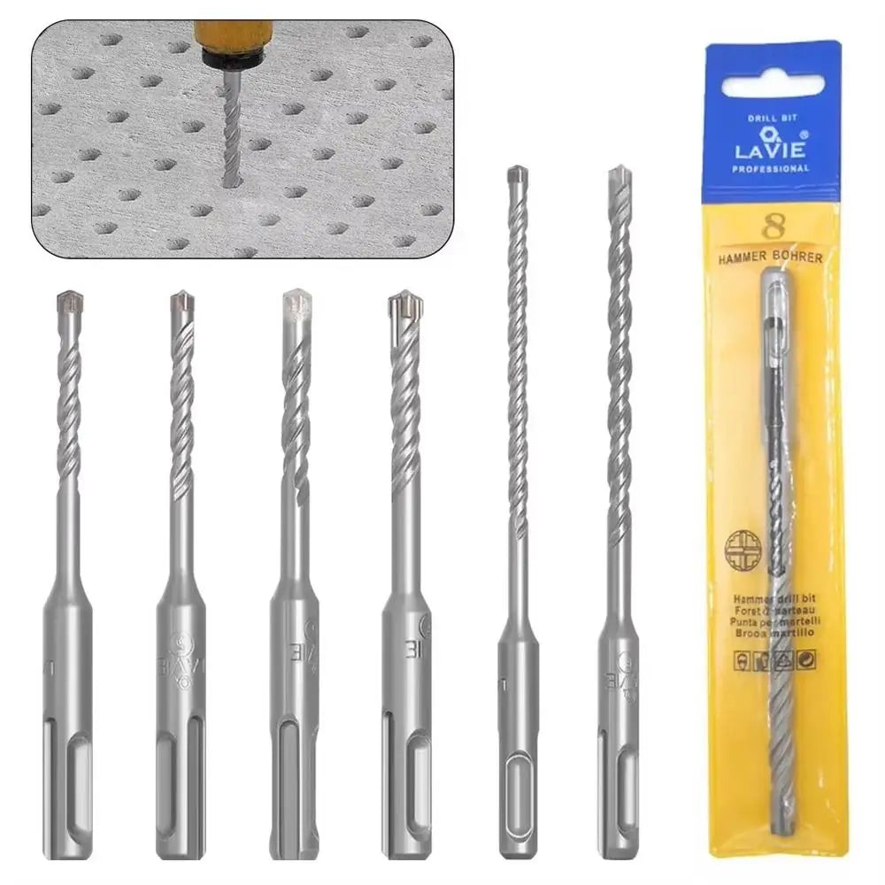 SDS Plus Drill Bit 4 Cutter Cross Tip – Concrete & Masonry Masonry Drill Bit Axl
