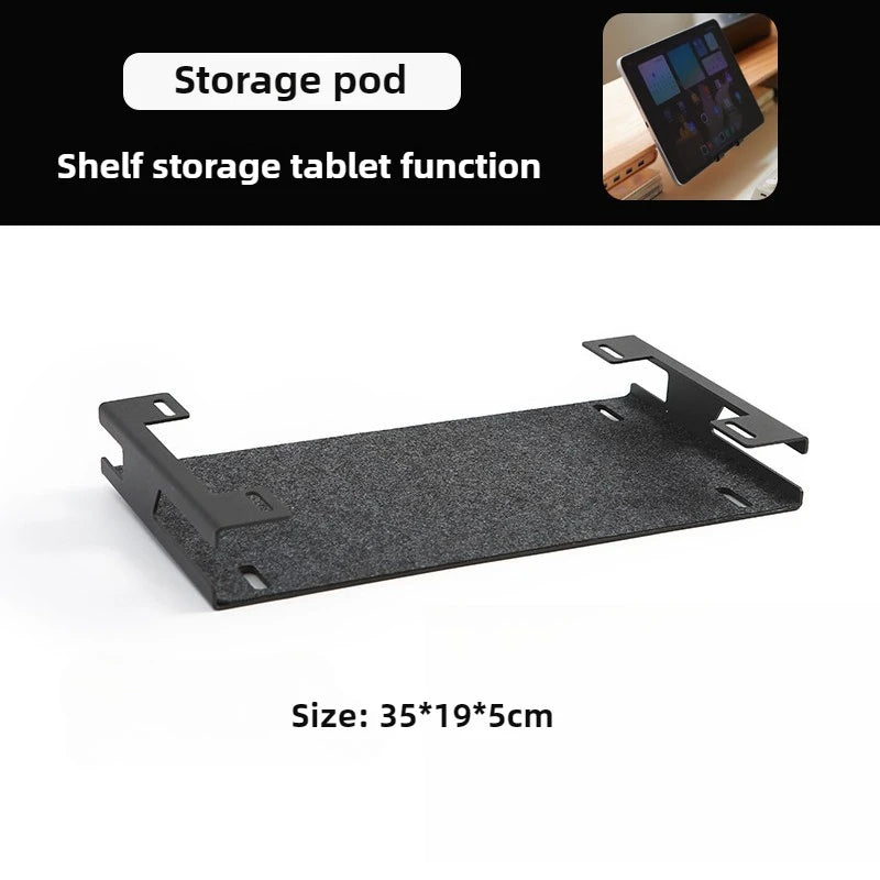 Monitor Height Riser Bracket – Modular Desktop Storage Rack Monitor Riser Rack Axl Storage Pod