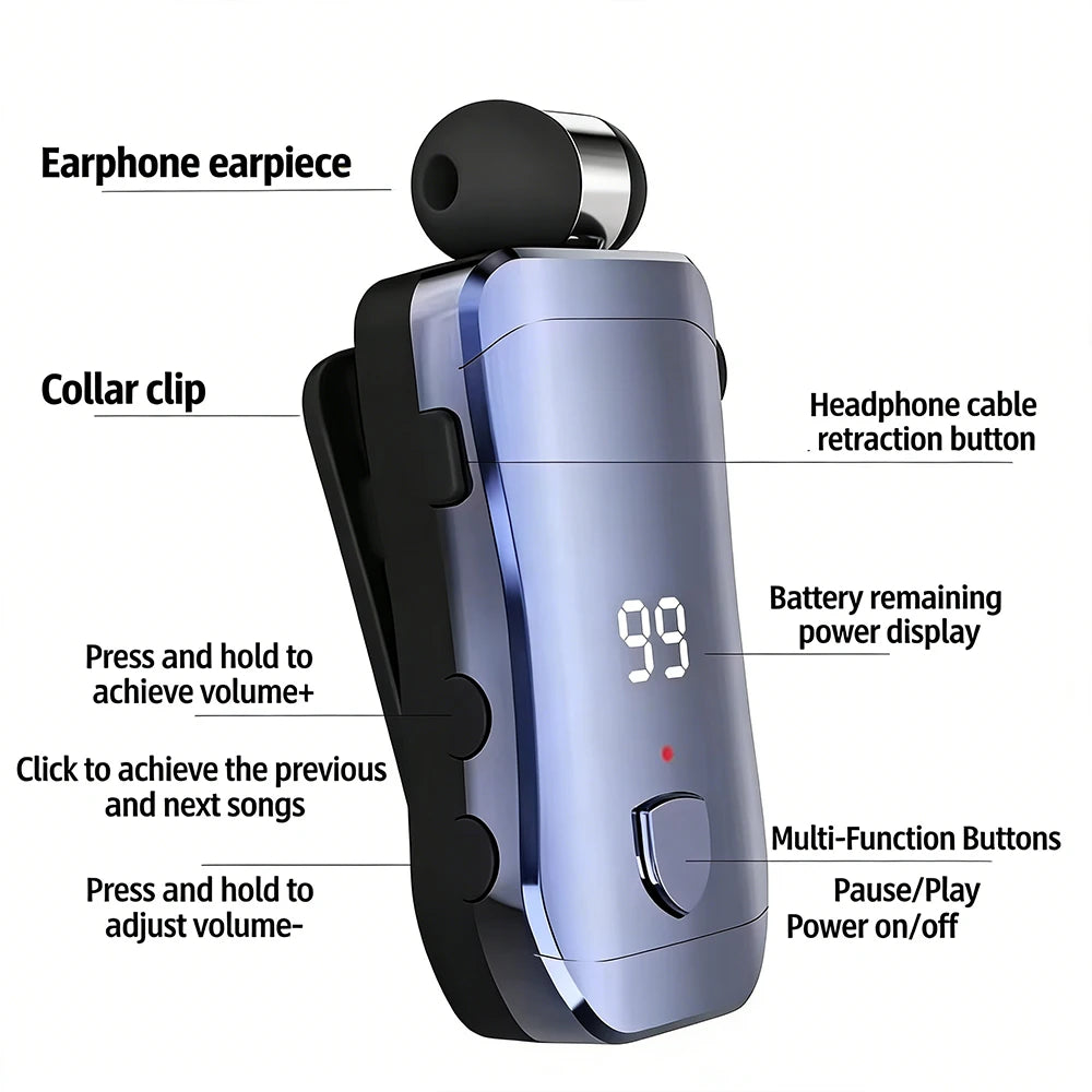 X-200 Bluetooth 5.3 TWS Earphones – 30H, Noise Cancelling Wireless Earbuds Axl